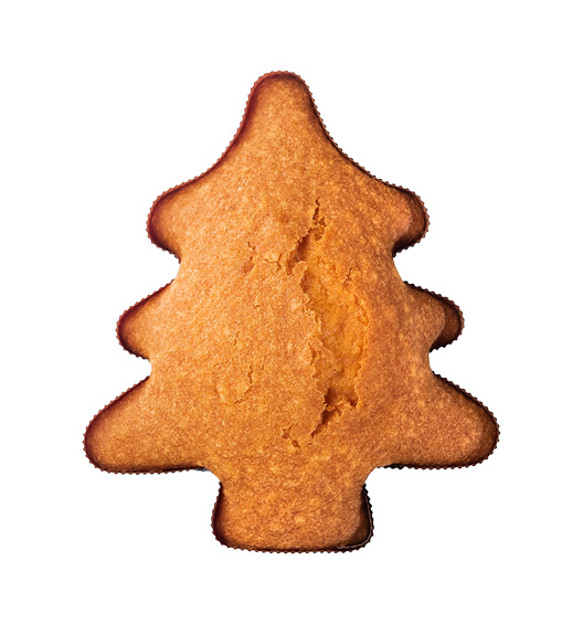 Weihnachtsbaum-Kuchen